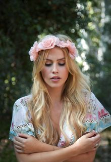 Blonde Claire Holt in nature photoshoot by Gemma Pranita, 2015 Blonde Claire Holt in nature photoshoot by Gemma Pranita, 2015
