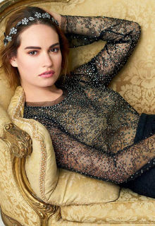 Lily James for Harper's Bazaar Magazine, UK - December 2015 by Thomas Schenk Lily James for Harper's Bazaar Magazine, UK - December 2015 by Thomas Schenk