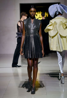 Ebony Leomie Anderson runway at Fashion for Relief in London - September 14, 2019 Ebony Leomie Anderson runway at Fashion for Relief in London - September 14, 2019