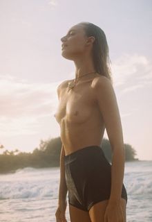 Maya Stepper topless in nature for Sir the Label 2020 by Brydie Mack Maya Stepper topless in nature for Sir the Label 2020 by Brydie Mack