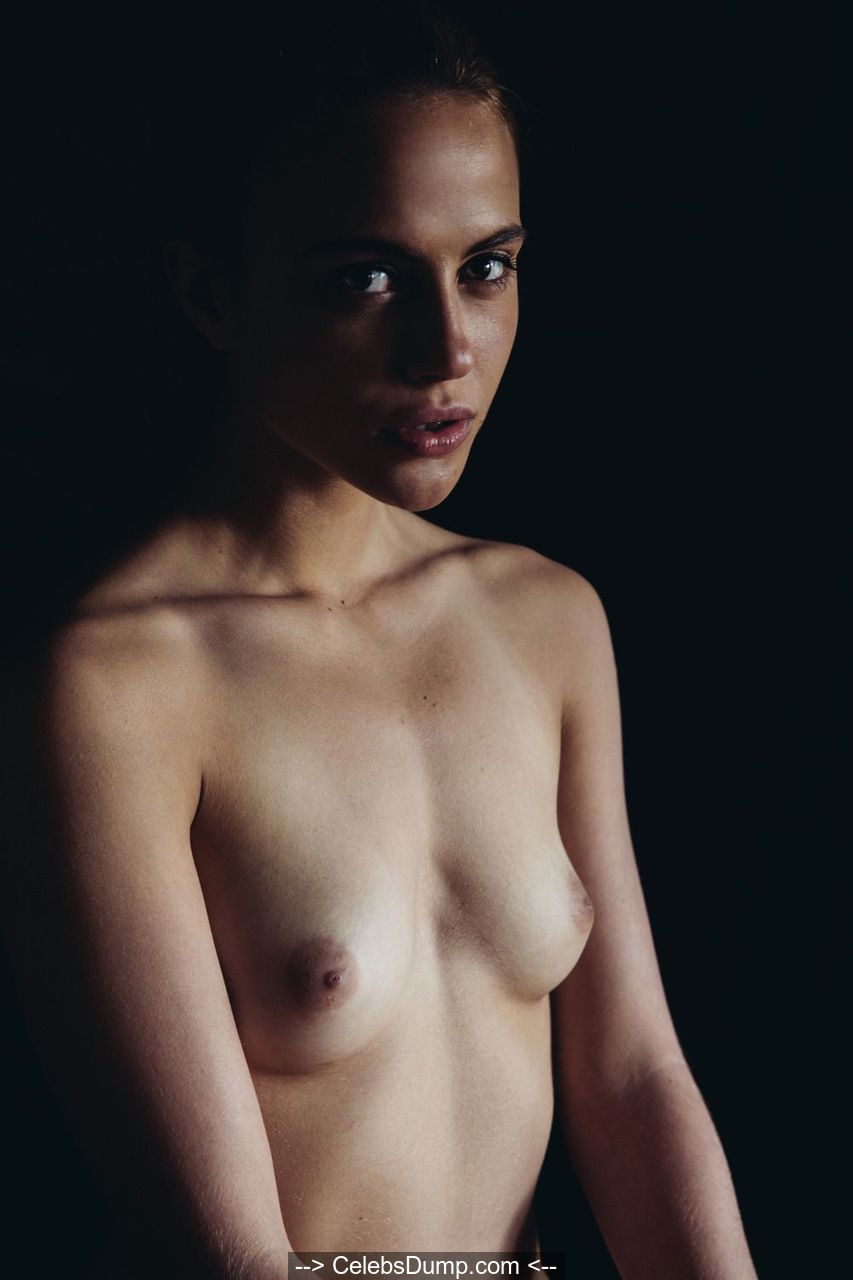 Charlotte McKee shows her great nude tits.