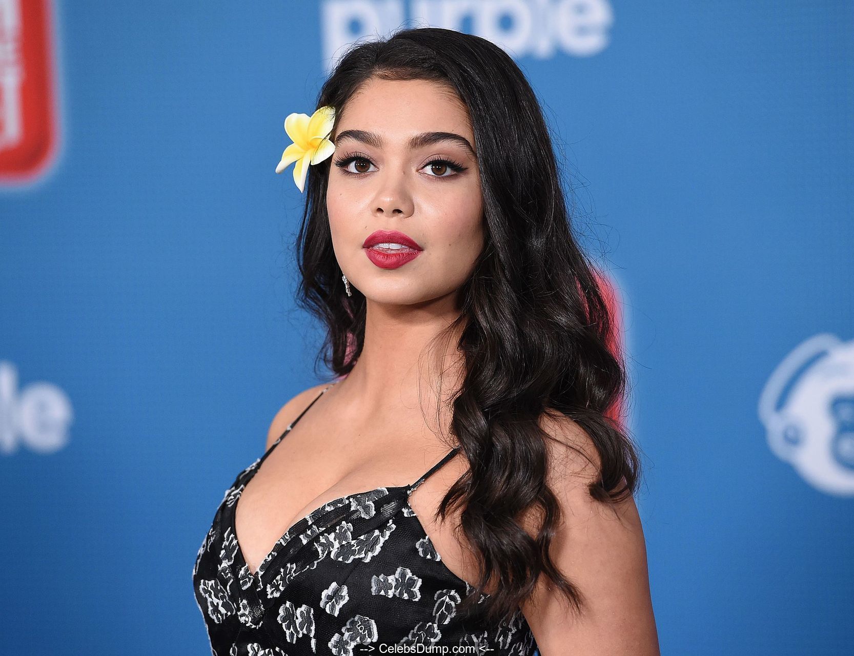 Auli'i Cravalho at World Premiere of Disney's Ralph Breaks the In...