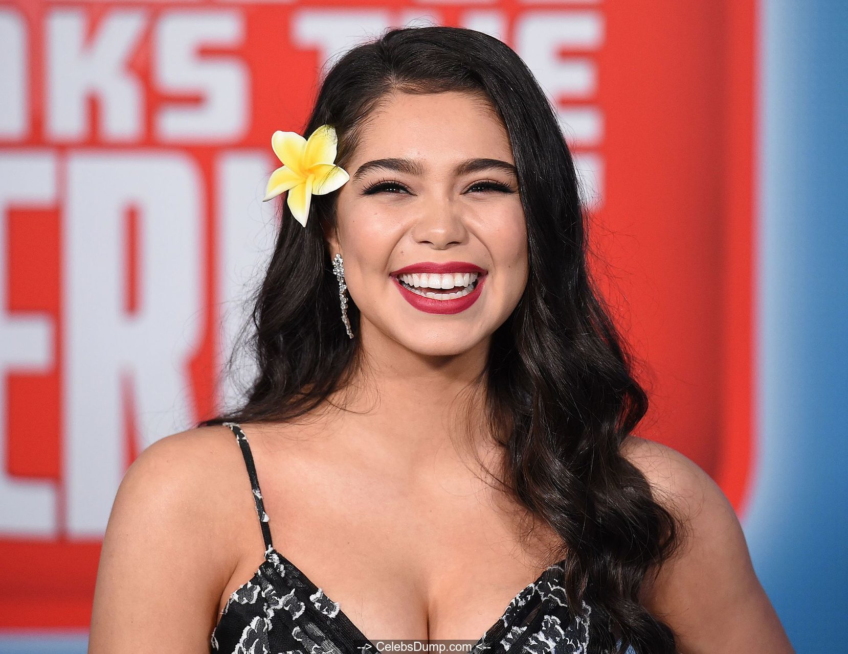 Auli'i Cravalho at World Premiere of Disney's Ralph Breaks the In...