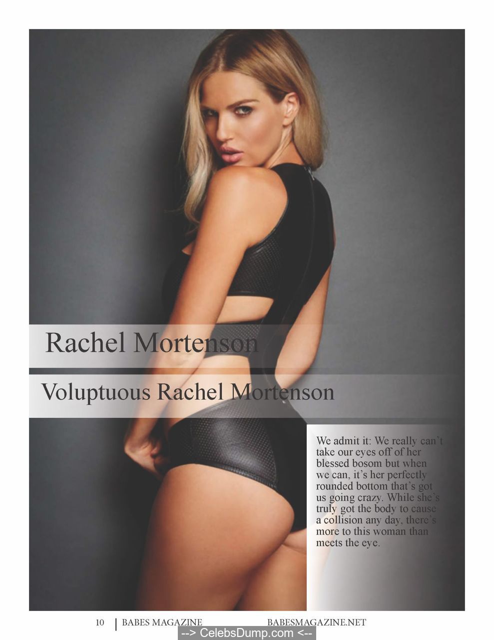 Rachel Mortenson. 