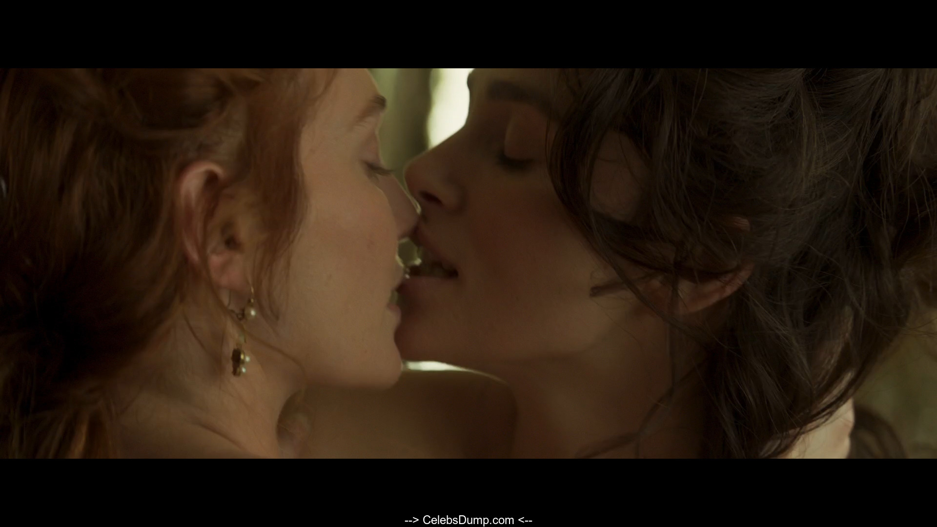 Keira Knightley and Eleanor Tomlinson topless.