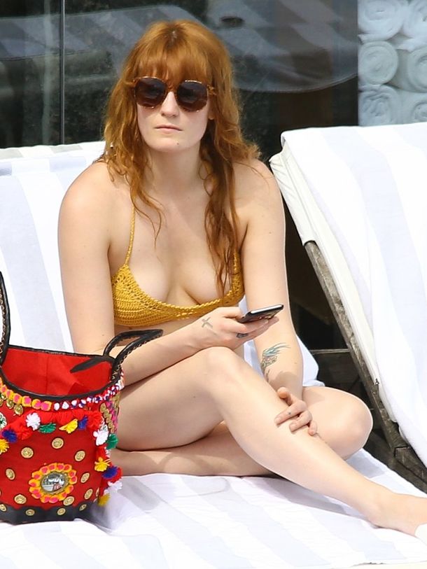 Florence welch topless