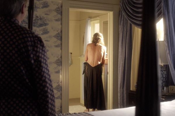 Allison Janney nude tits in Masters of Sex S01 E08 (2013). 