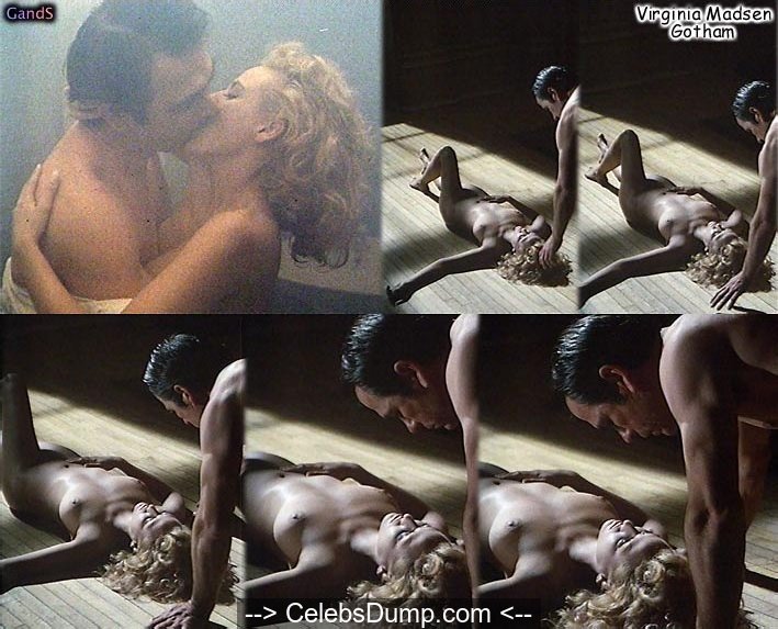 Virginia Madsen nude collages from Gotham.