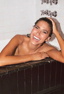 Kara Del Toro cleavage and naked in a bathtub images Kara Del Toro cleavage and naked in a bathtub images