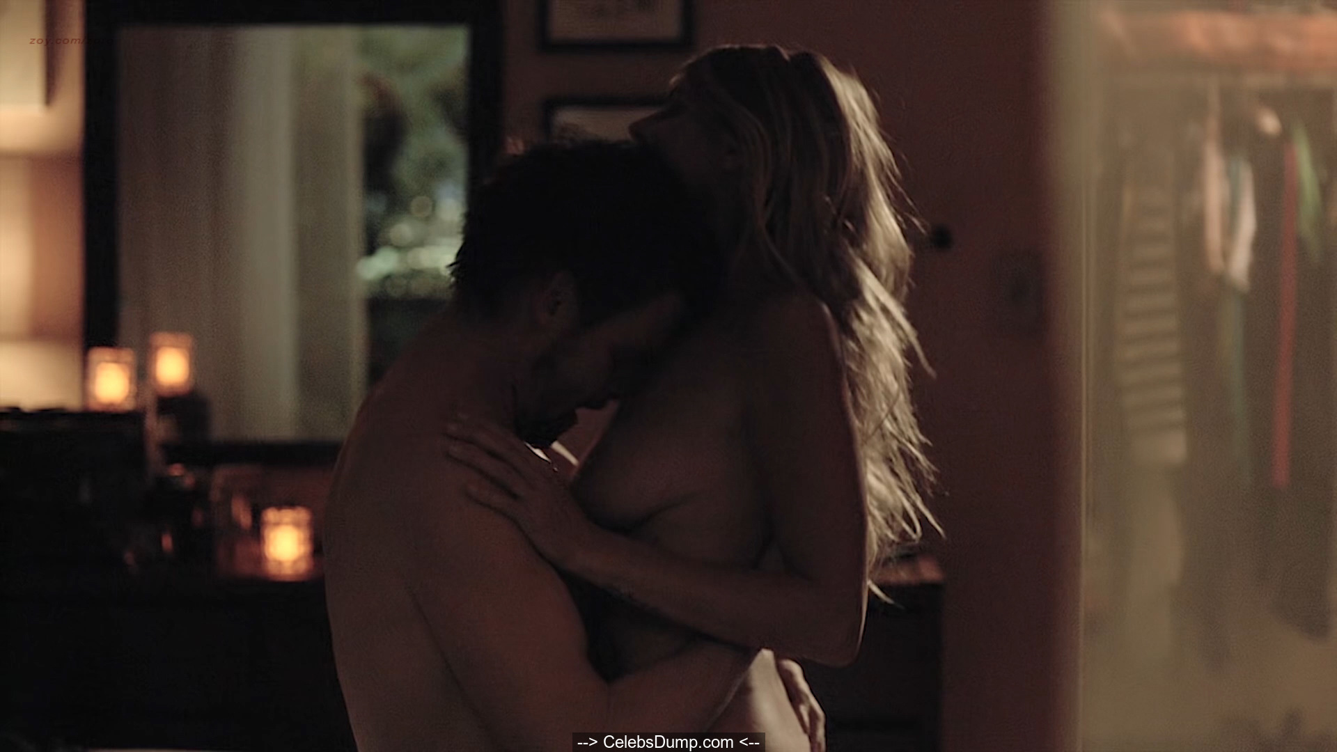 Eliza Coupe nude scenes from Casual (2015) .