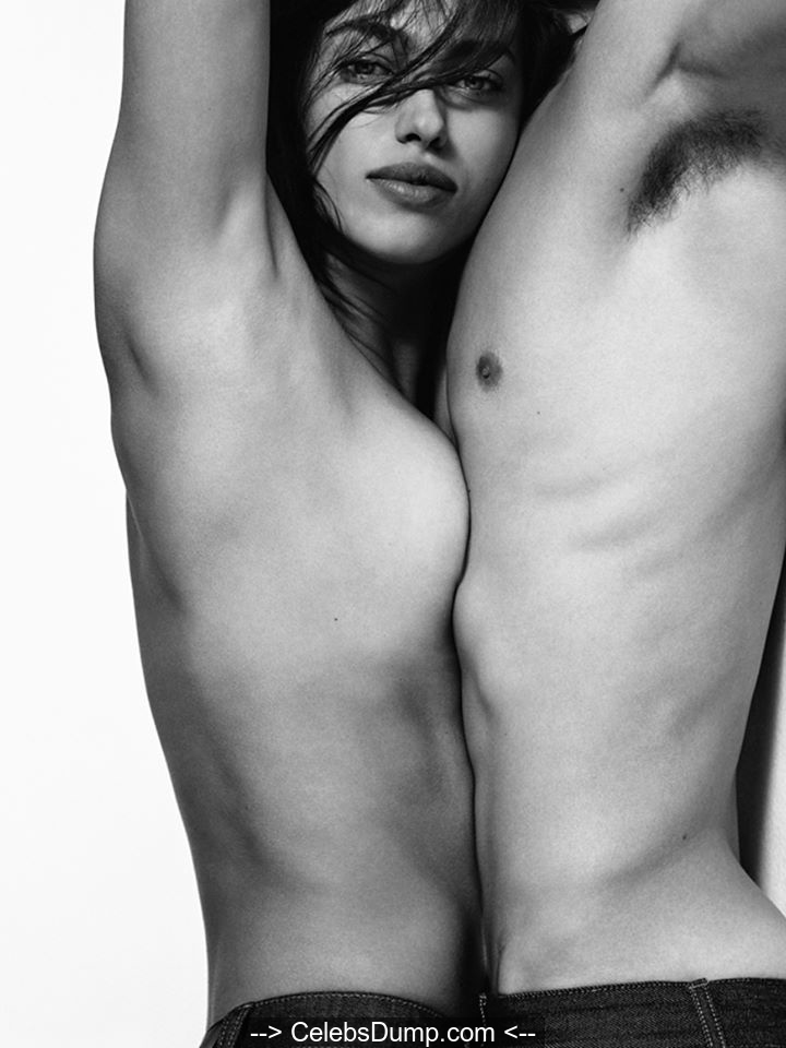 Irina Shayk naked black-&-white photoshoot by Luigi Mureno - 2016. 