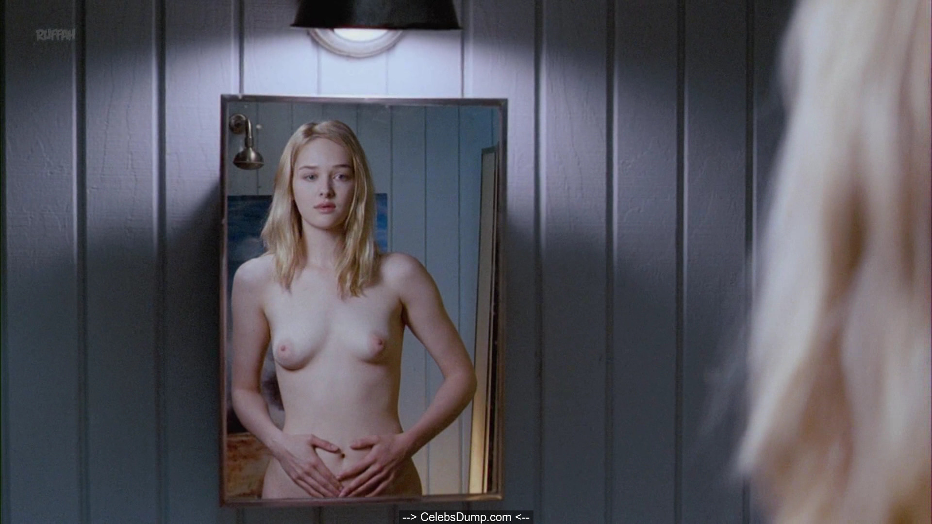 Jess Weixler nude tits in Teeth (2007) .