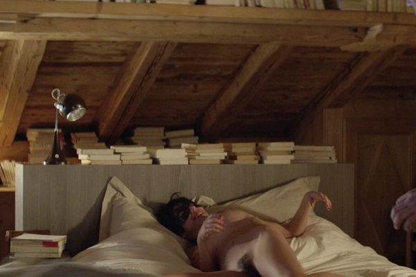 Marion Duval big nude boobs in L'amour est un crime parfait (2013) .