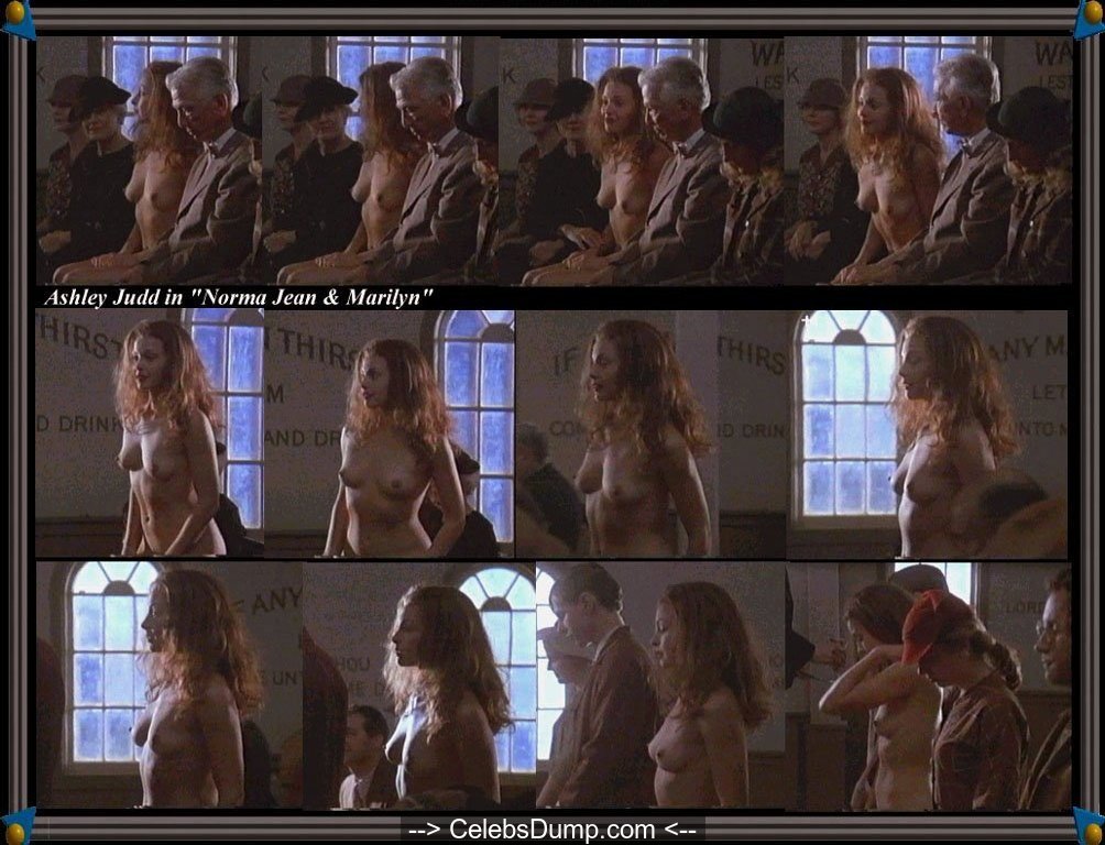Ashley Judd fully nude in Norma Jean & Marilyn.