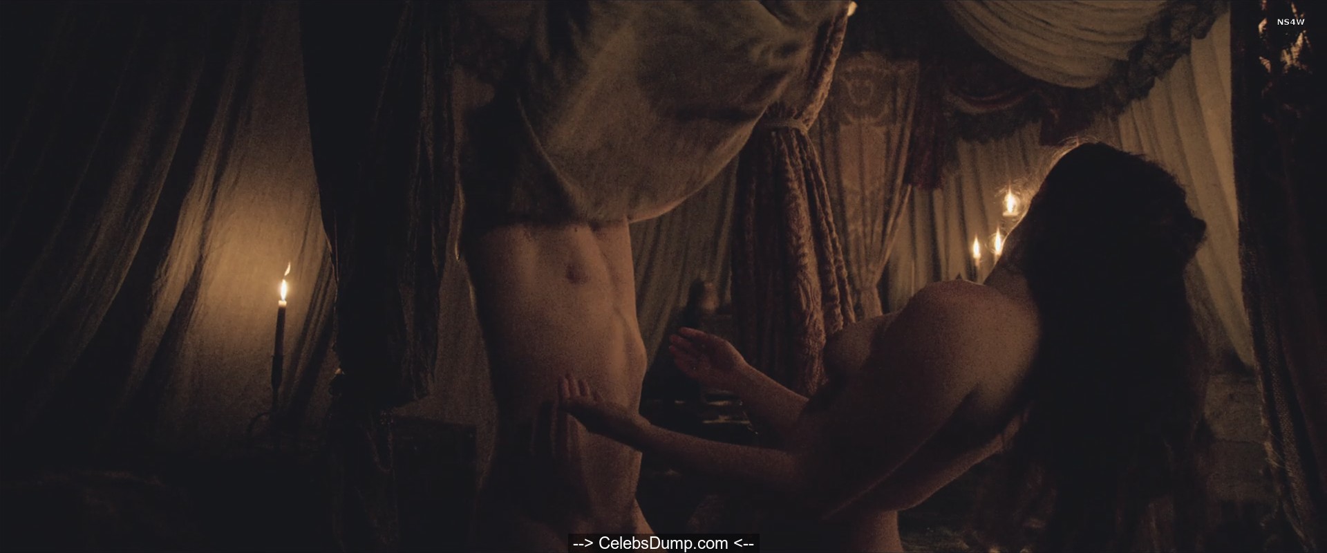 Florence Pugh nude in Outlaw King (2018.
