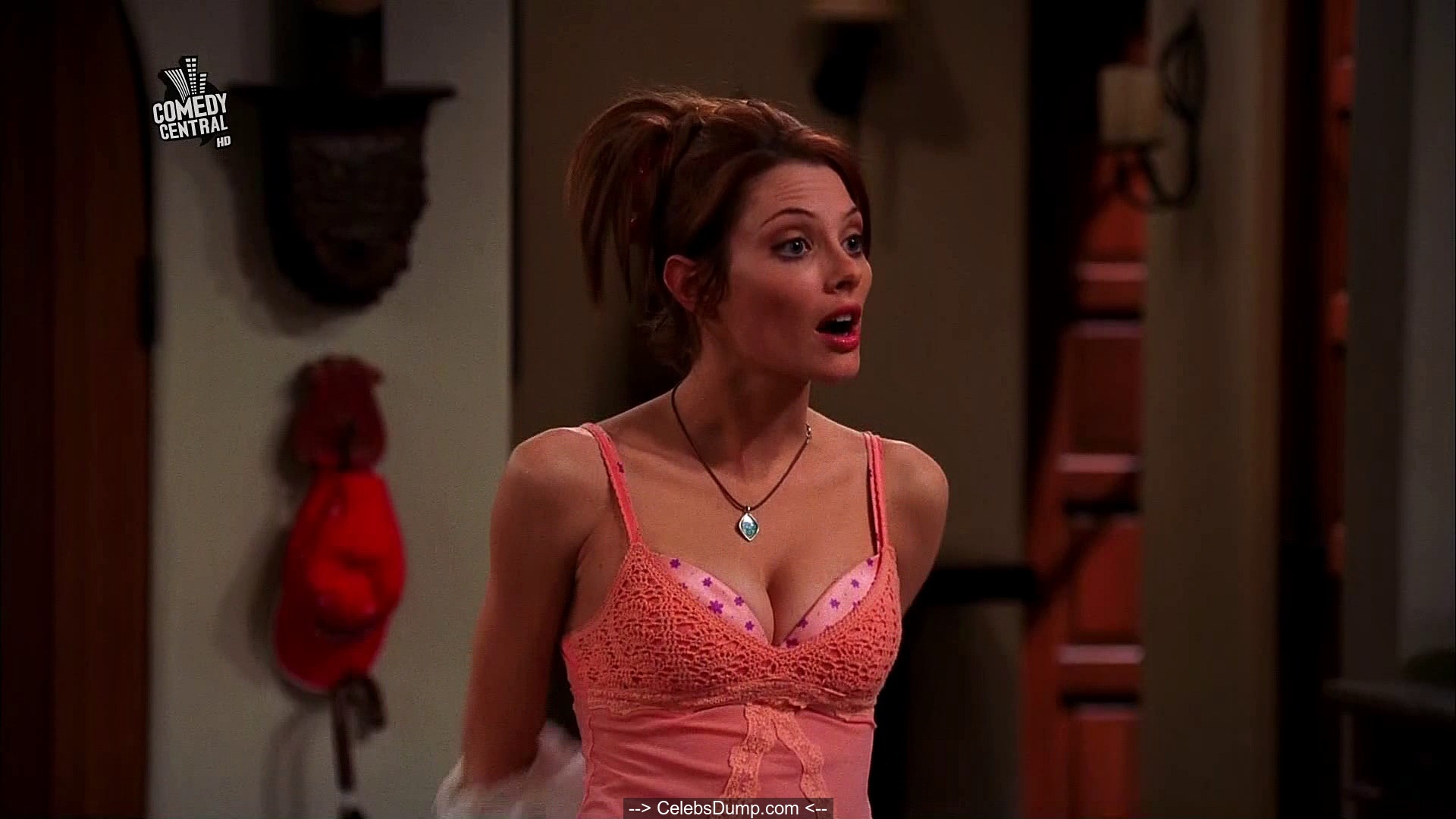 April Bowlby sexy ain Two and a Half Men.
