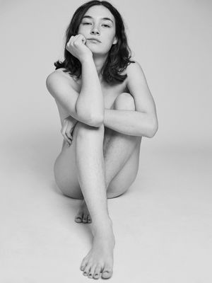 Black And White Hairy Pussy - Morena Parenti nude boobs and hairy pussy black-&-white photoshoot by  Sebastian Arpesella | Celebs Dump