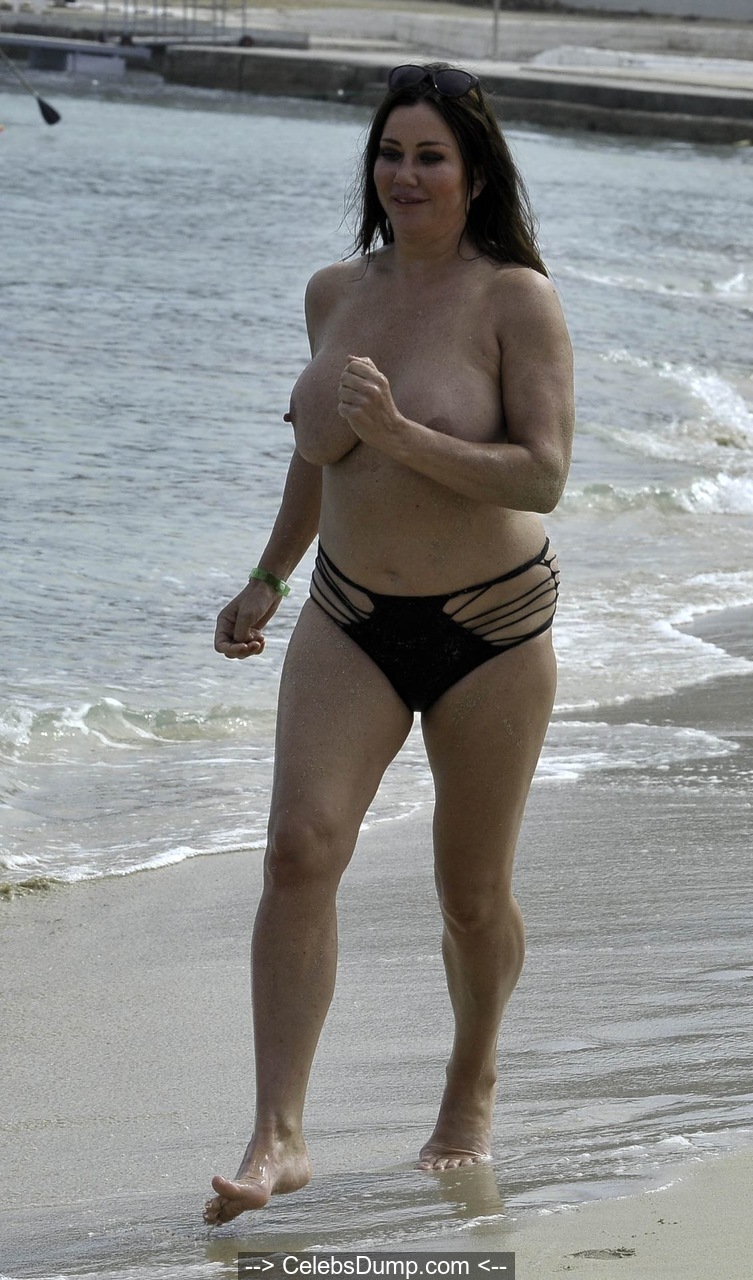 Leaked Lisa Appleton Caught Topless On A Beach