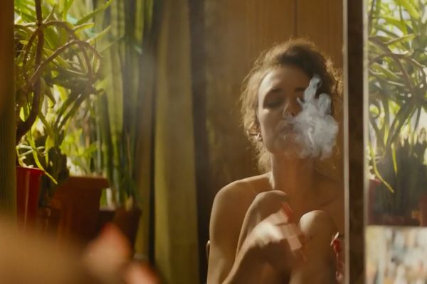 Russian actress Stasya Miloslavskaya naked at Byk (2019) .