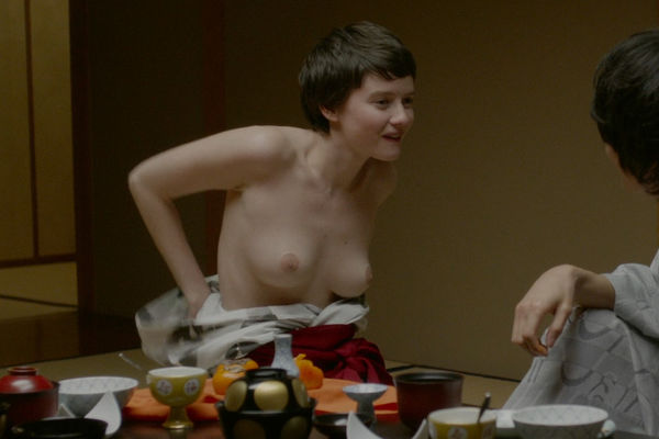 Belgian actress Pauline Etienne nude at Tokyo Fiancee (2014)