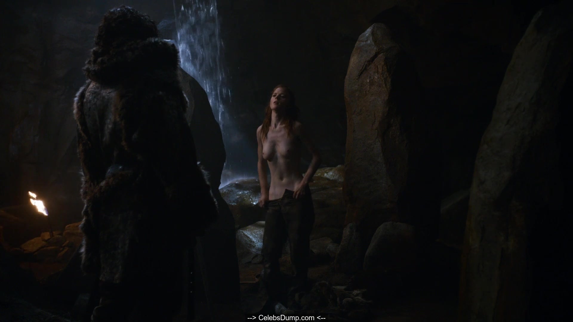 Rose Leslie nude tits and ass at Game Of Thrones s03e05 - (2013) .