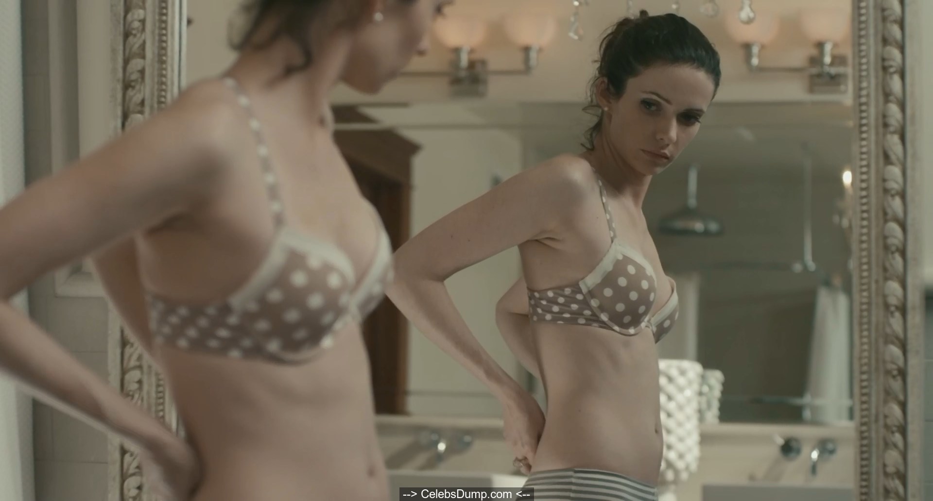 Marguerite Moreau, Bitsie Tulloch sexy and topless at Caroline and Jackie (...