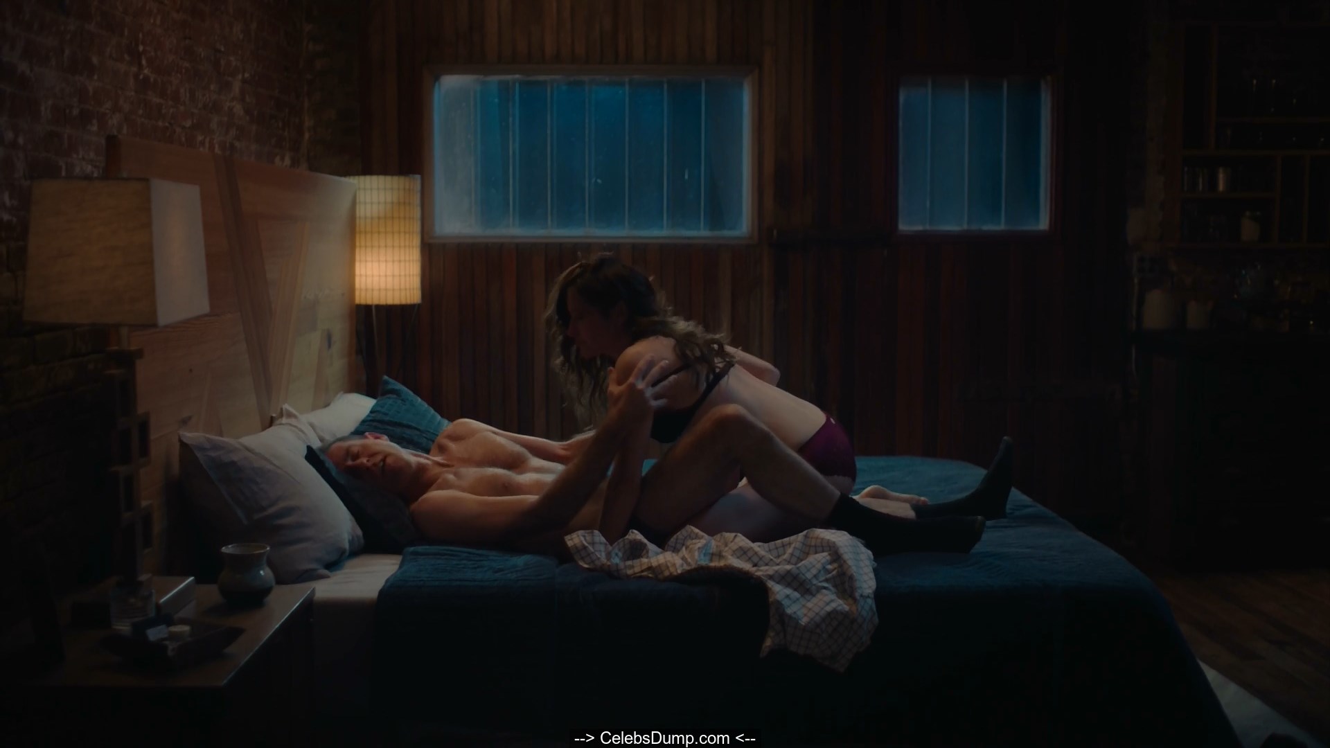 Kathryn Hahn nude in sex scenes from Mrs. Fletcher s01e05 (2019) .