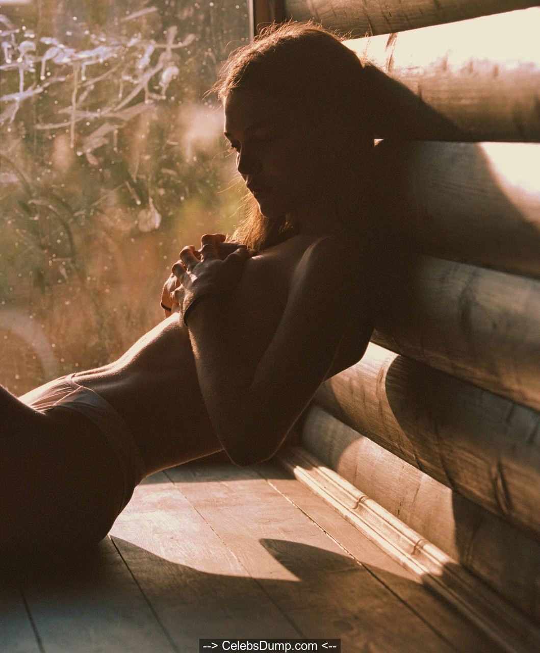 Emily Bruni nude at home and in nature by Igor Pavlov.