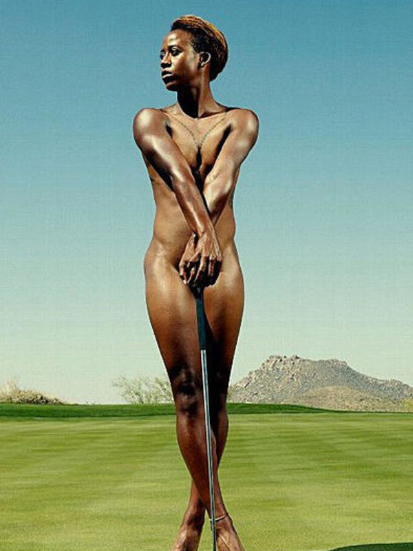 Black Naked Athletes