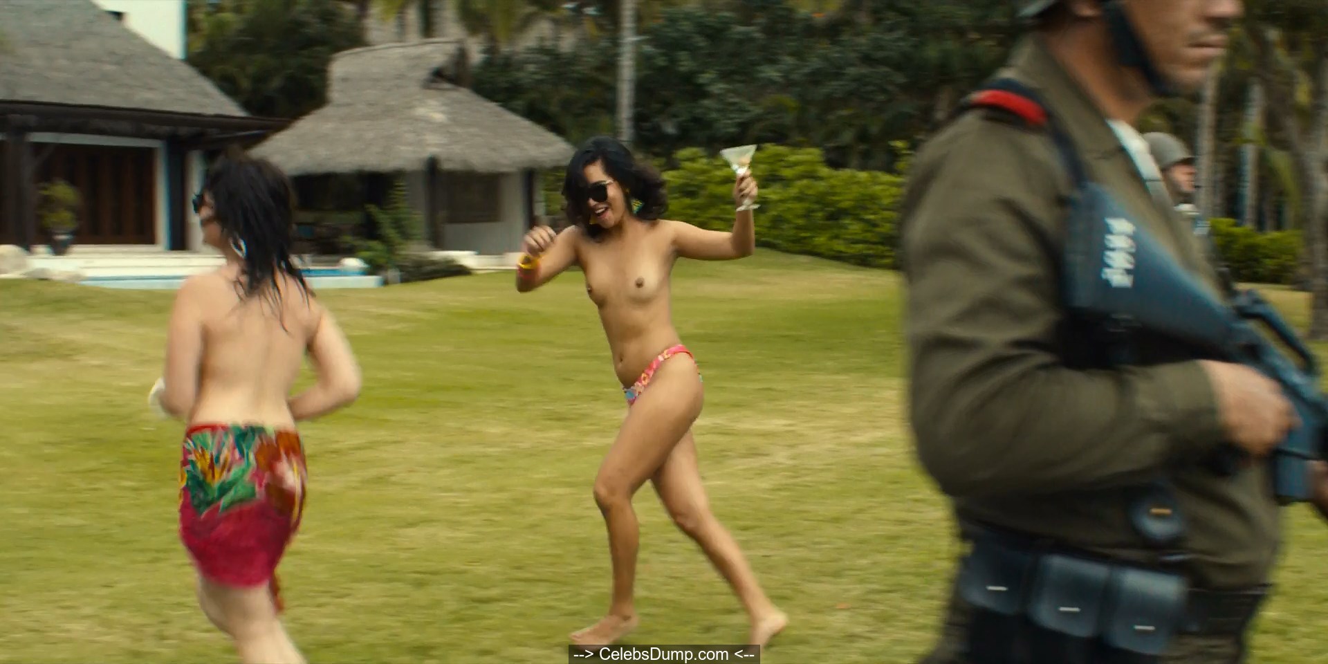 Camila Puerto and Alejandra Guilmant topless at Narcos: Mexico s02e03 (2020...