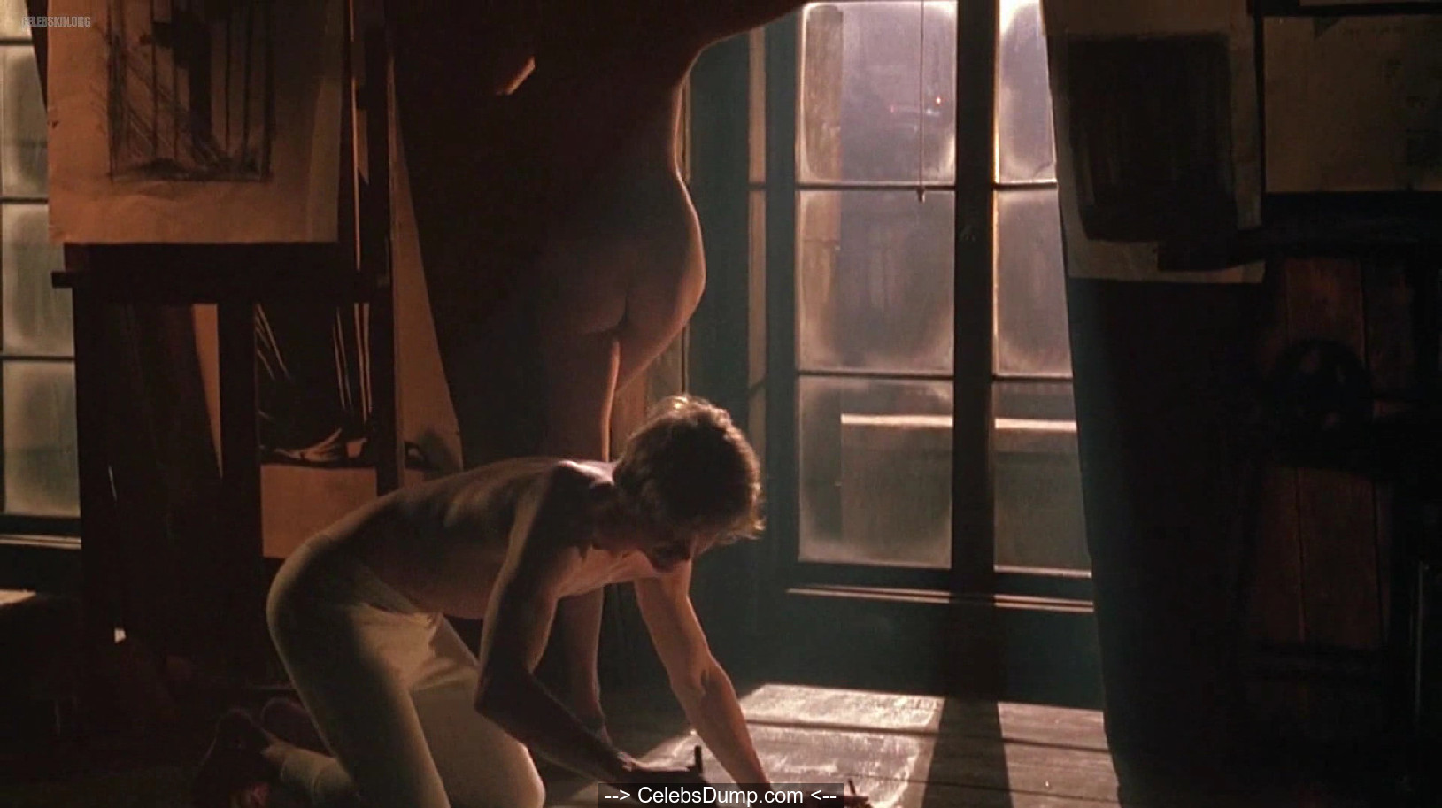 English actress Vanessa Redgrave naked at Isadora (1968) .