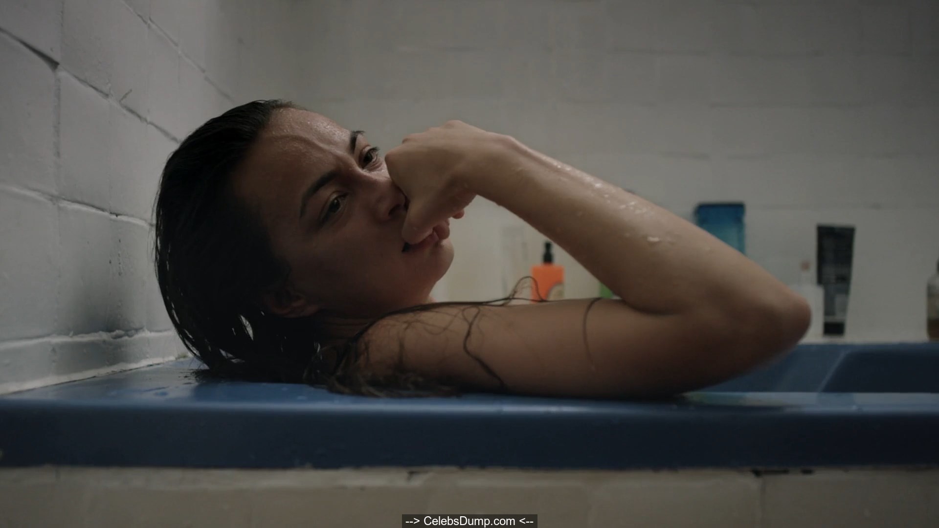 Mexican actress Mayra Hermosillo naked at Nostalgia (2016) .
