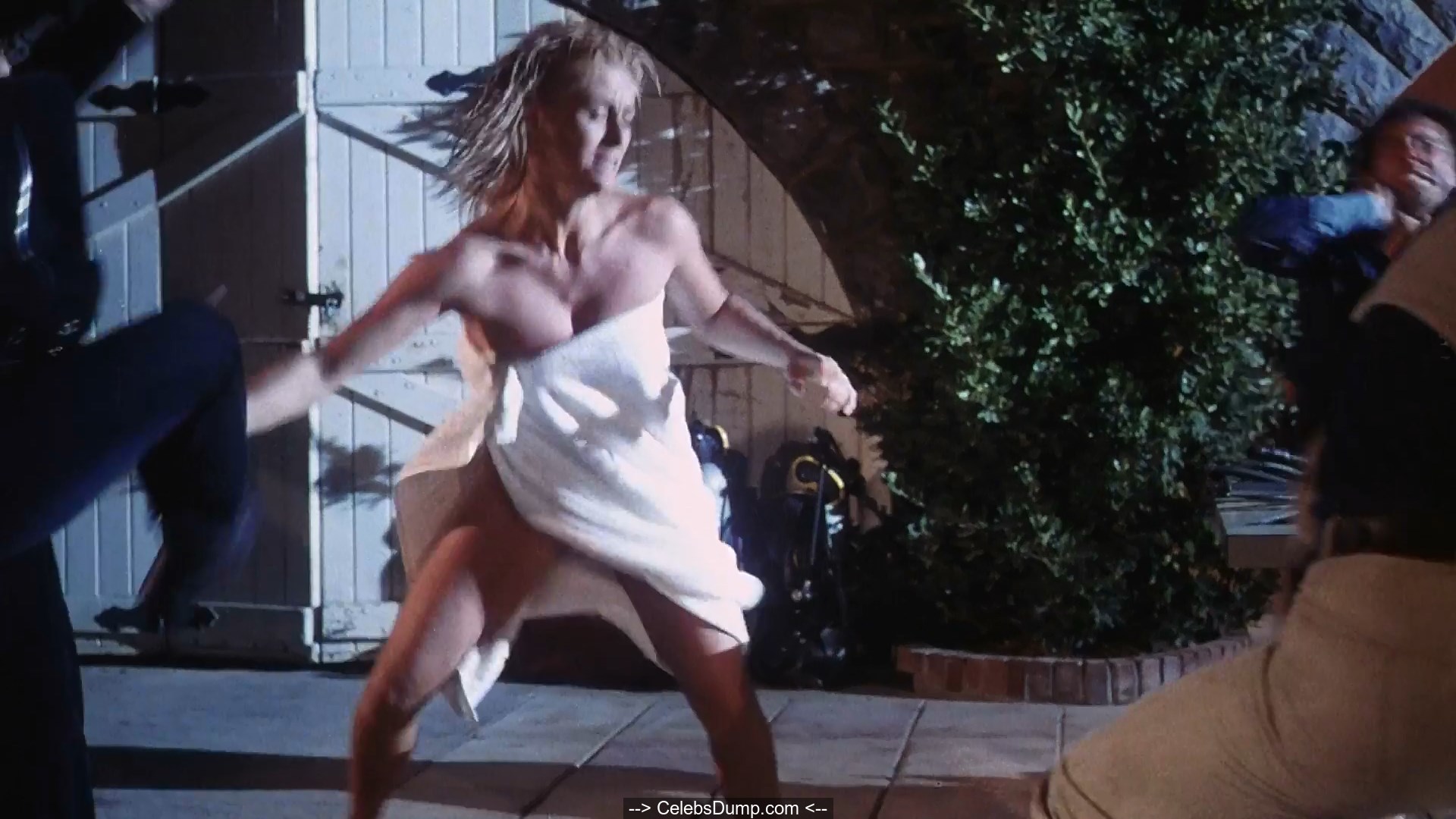 Belinda Mayne naked at White Fire (1984) .
