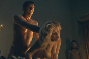 Spartacus sex scene Ayse Tezel