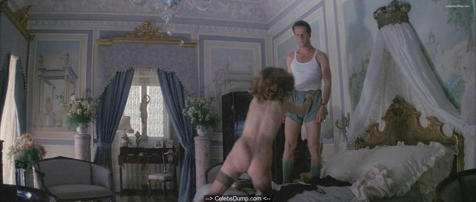 Barbara Sukowa naked at The Sicilian (1987) .