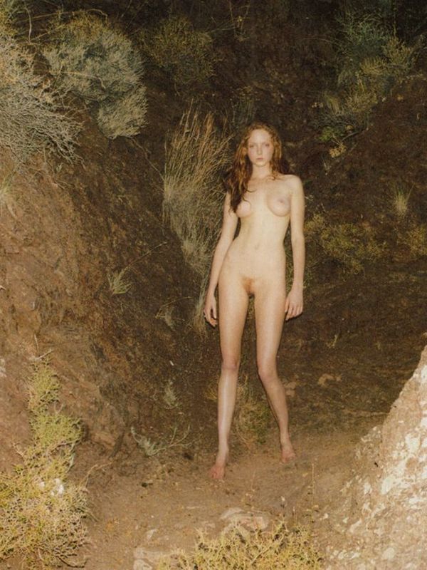 Lily Cole nude boobs and pussy for Paradis Magazine FW 2007 