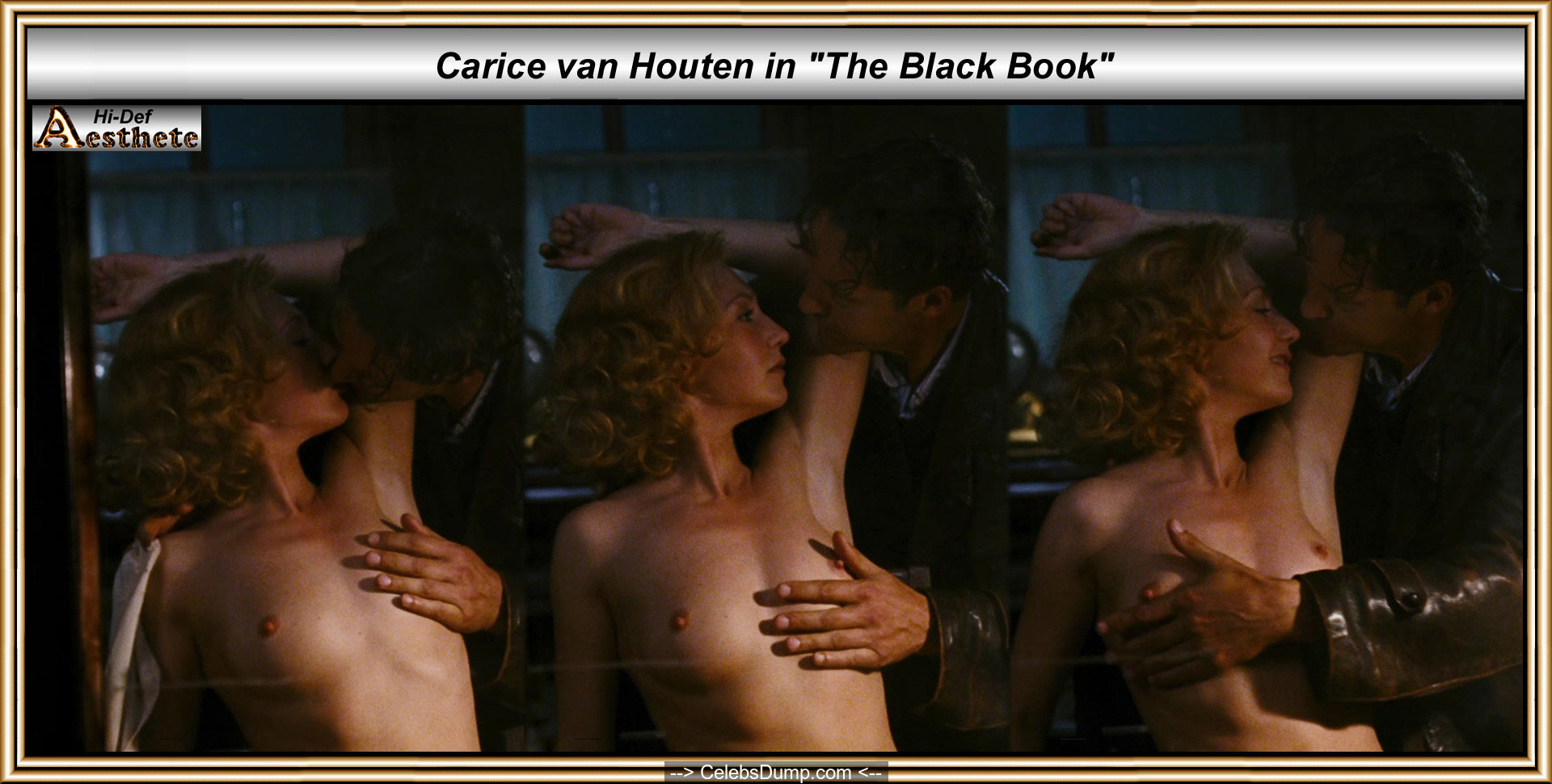 Carice Van Houten nude boobs and ass at Zwartboek AKA Black Book (2006) .