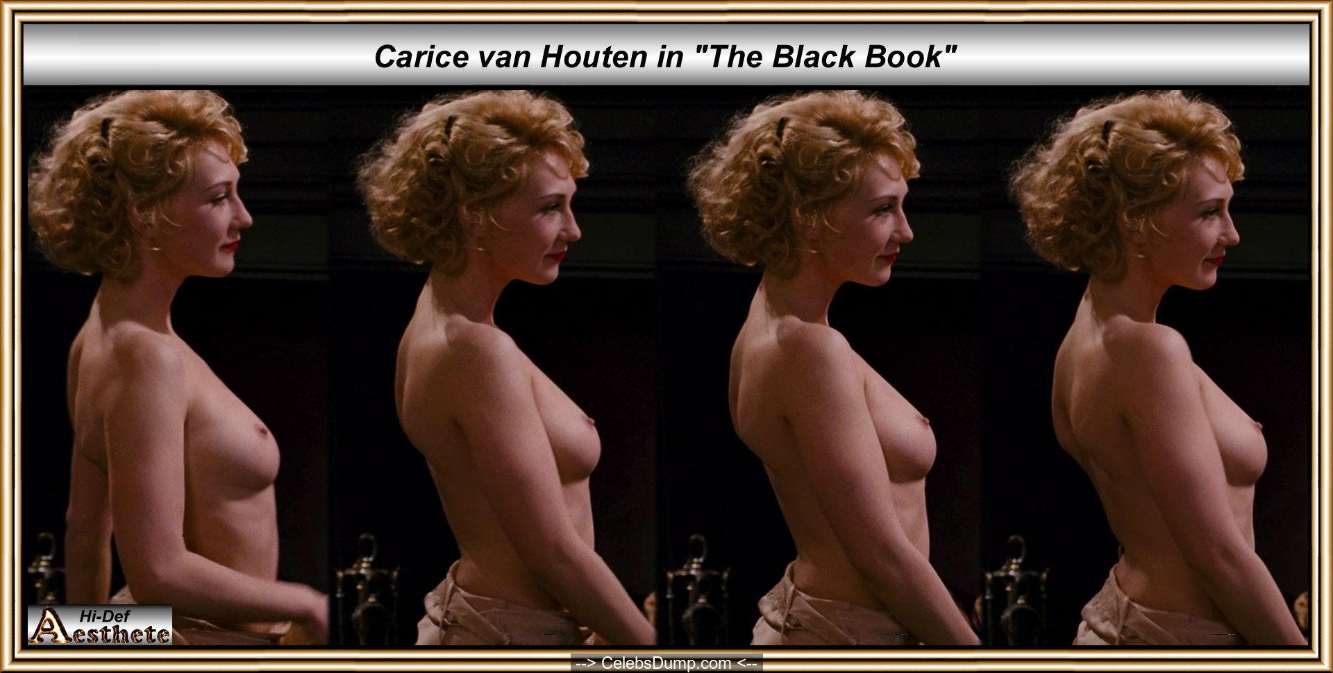 Carice Van Houten nude boobs and ass at Zwartboek AKA Black Book (2006) .