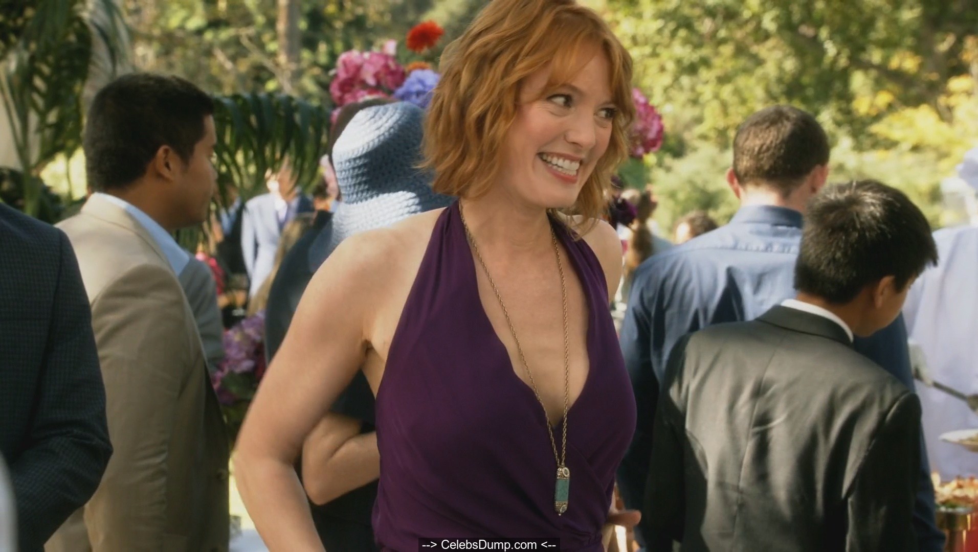 Alicia Witt nude tit at House Of Lies (2015) .