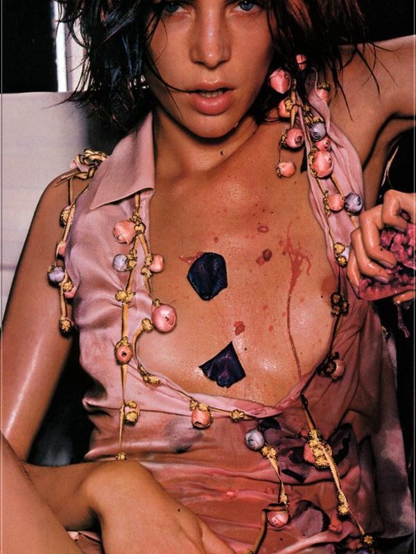 Liberty Ross nude tits for Vogue Magazine, UK by Nick Knight.