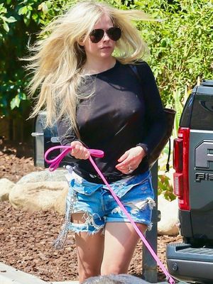 Leaked avril lavigne see through tits photos