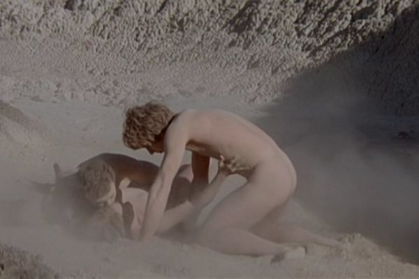 Daria Halprin naked at Zabriskie Point (1970) .