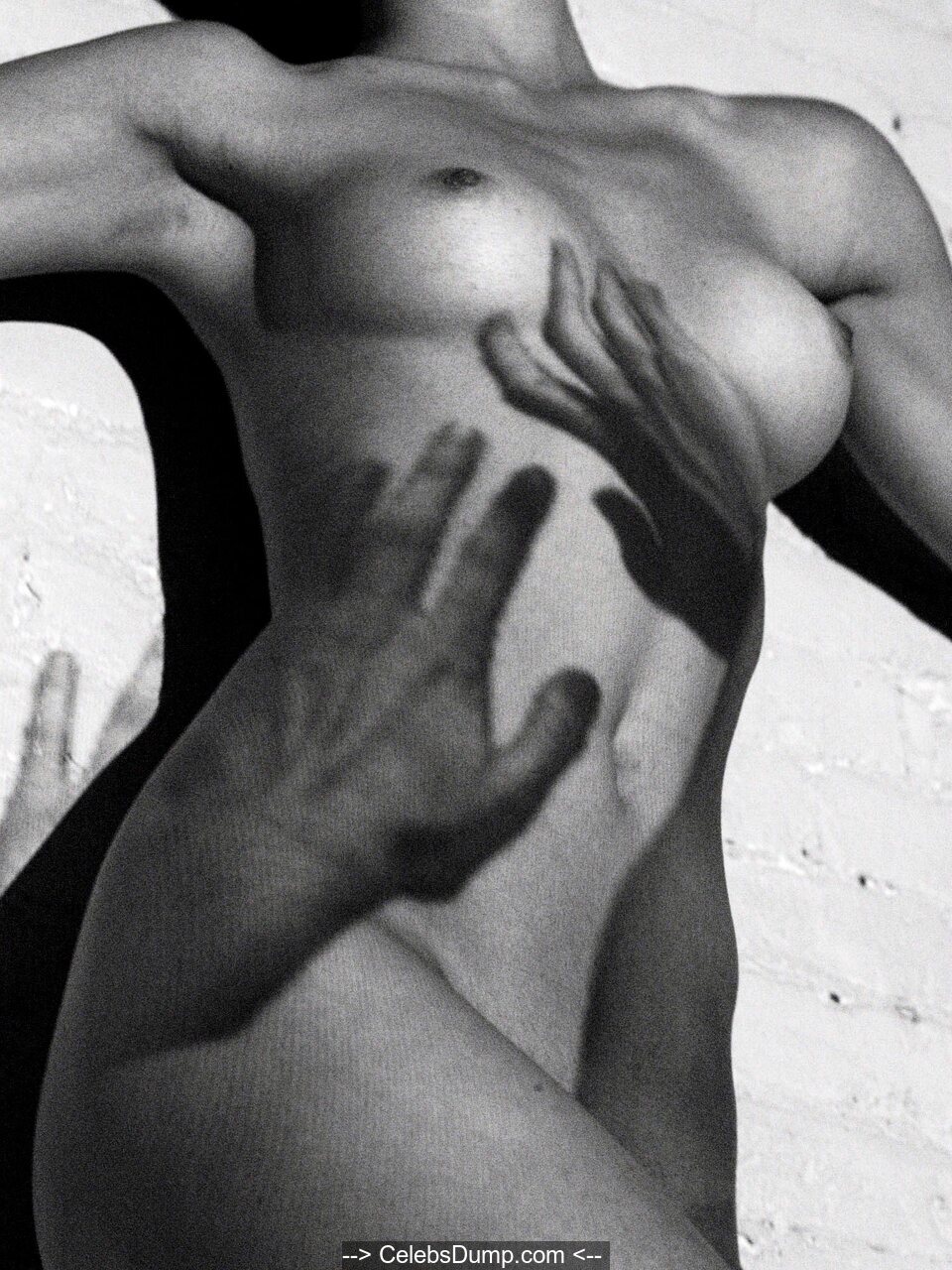 Monika 'Jac' Jagaciak topless and naked by Johan Lindeberg.
