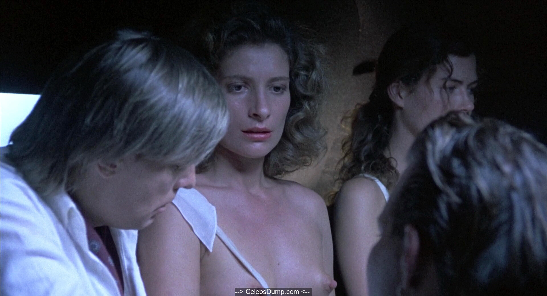 Spanish actress Assumpta Serna nude tits at Wild Orchid (1989) .