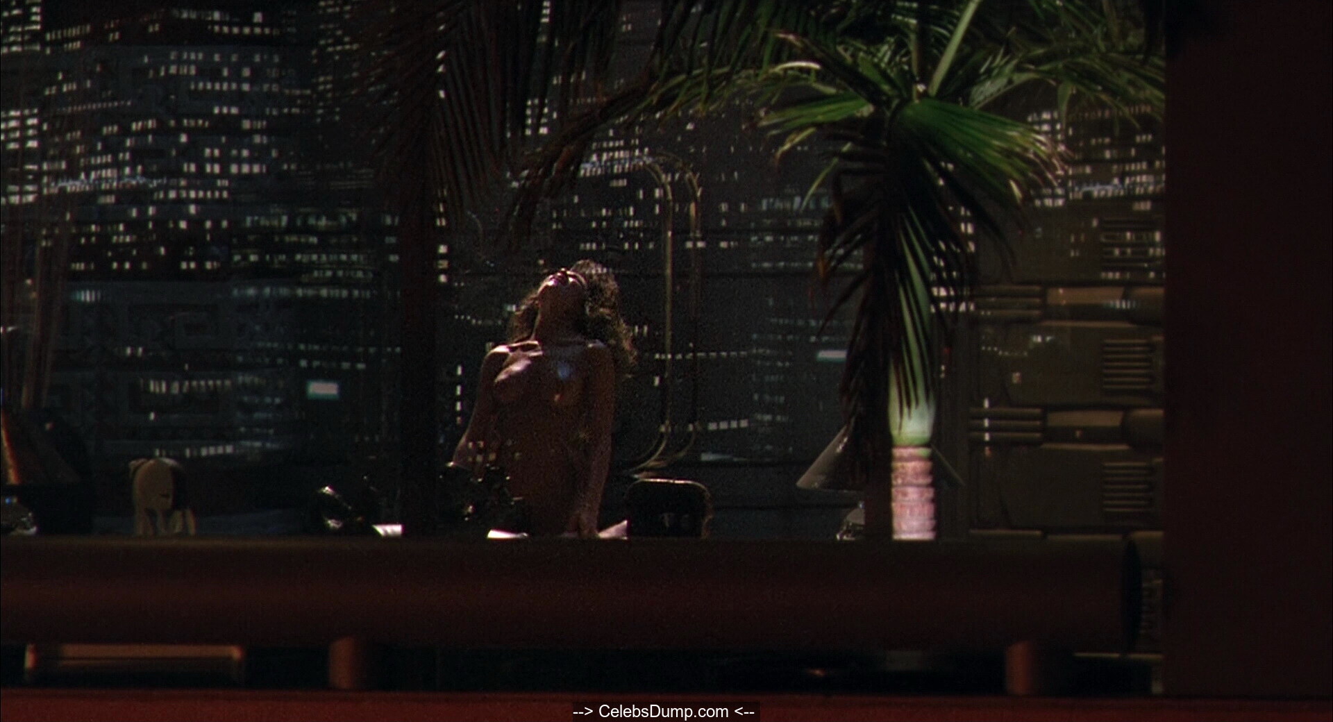 Teri Weigel naked at Predator 2 (1990) .