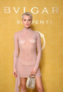 Wallis Day attending the Bulgari Serpenti Icon Event as part of Paris Fashion Week in Paris - September 25, 2023