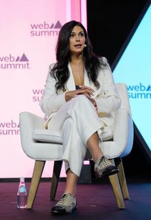 Morena Baccarin appears during Day 1 of Web Summit 2023 in Lisbon - November 14, 2023
