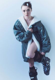 Maisie Williams - Mazi Coat Campaign - November 2023