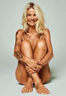 Ulrika Jonsson naked for Mark Hayman photoshoot - October 2021