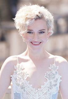 Julia Garner attends the photocall for The Fantastic Four First Steps at the Corinthia Hotel London in London - July 11, 2025